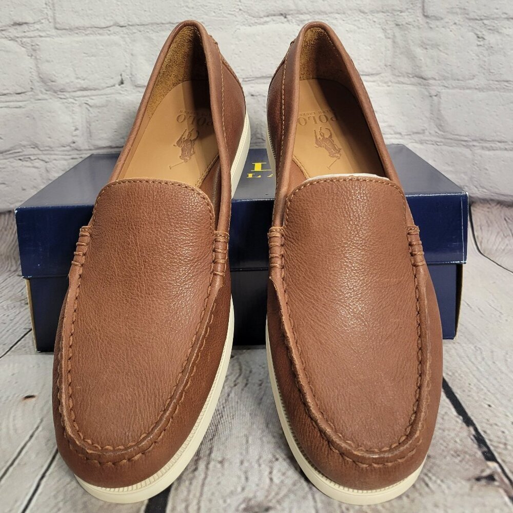 Polo Ralph Lauren Men's Merton Leather Venetian Loafers